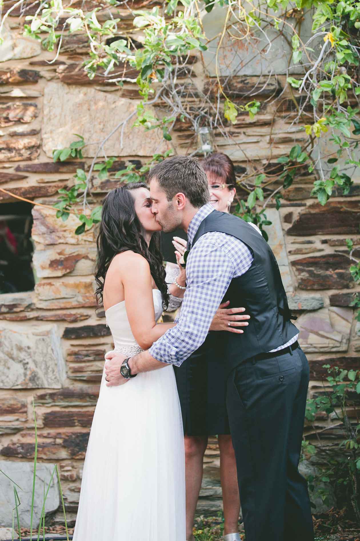 Sarah and Giordan at Boyd Baker House