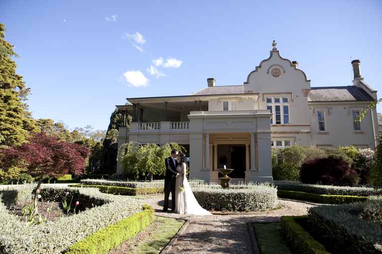 Kristl and Chad at Hopewood Country House