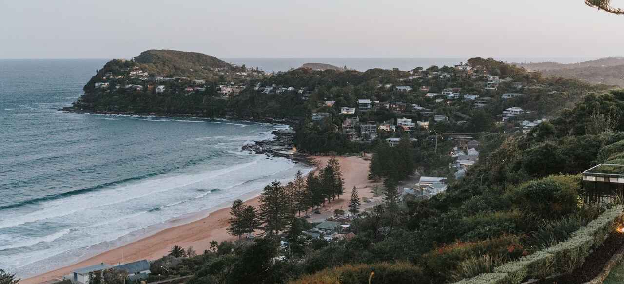 Sarah and Sam at Jonah's Whale Beach