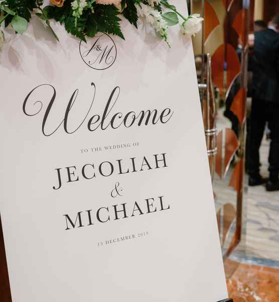 Jecoliah and Michael's Wedding at Park Hyatt Melbourne