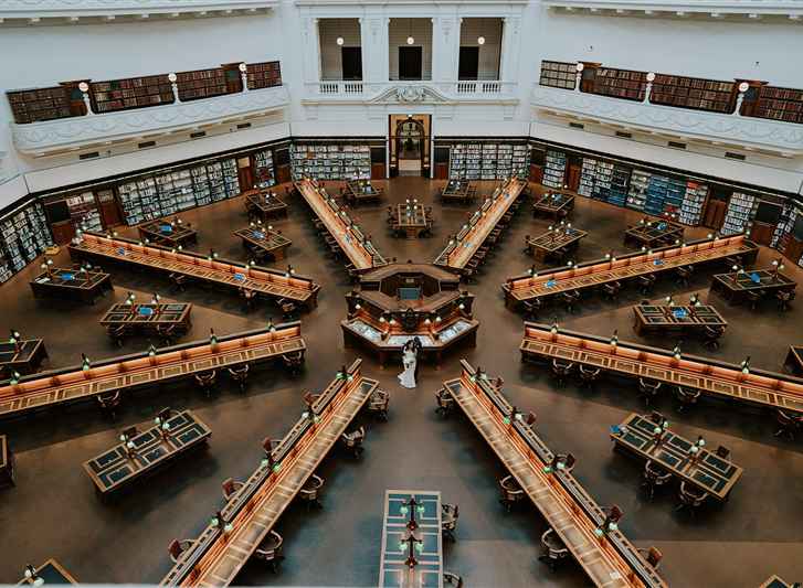 Simi and Jeremy's Wedding at The State Library Victoria