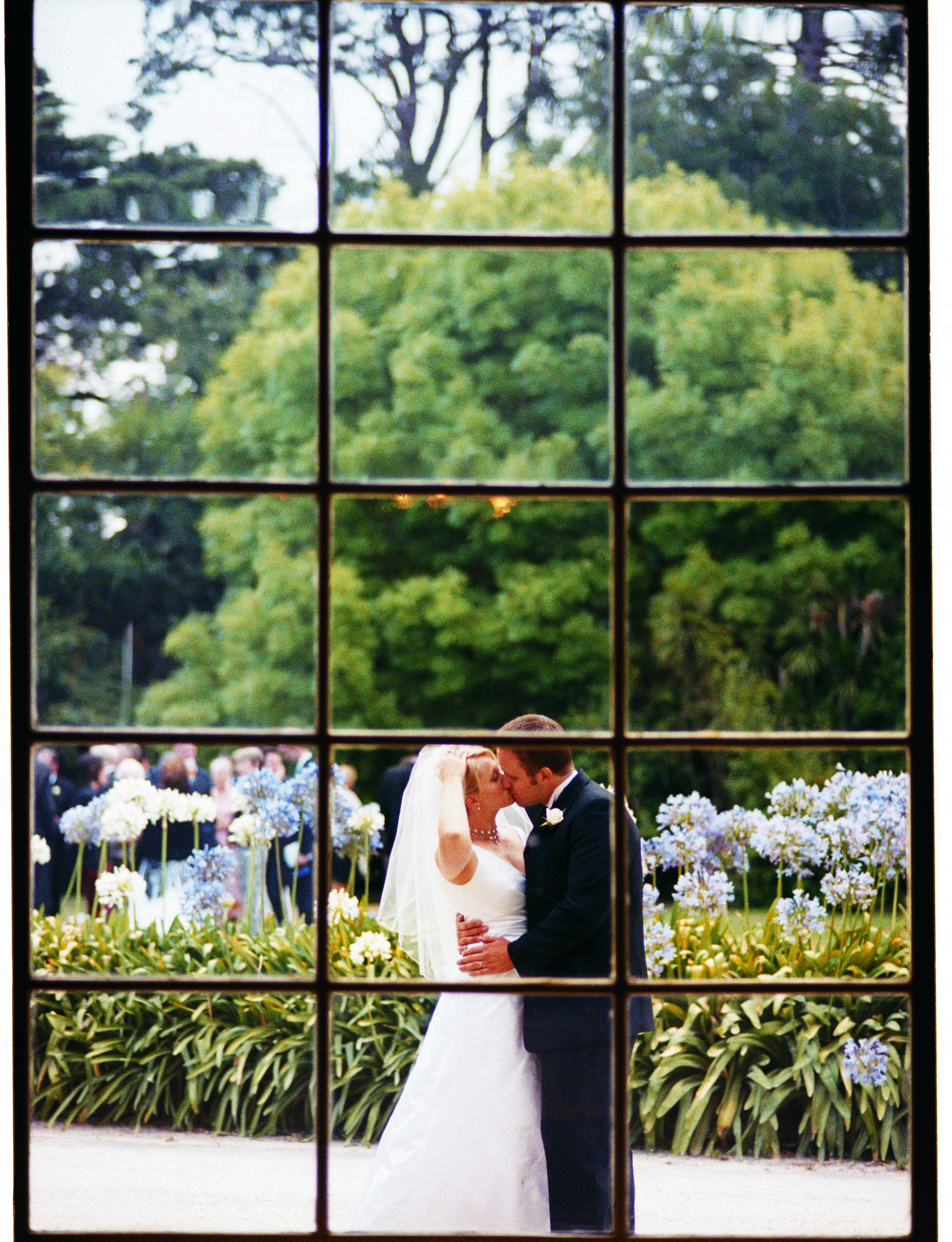 Catherine and Johan at Chateau Yering