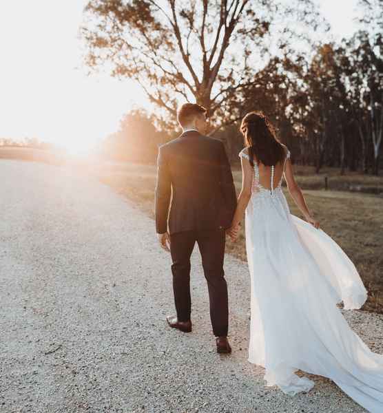 Charlotte and Jack Viney at Mitchelton Winery