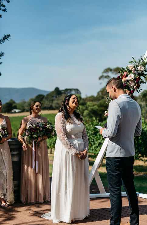 Brett and Karen's Wedding at Bulong Estate Winery