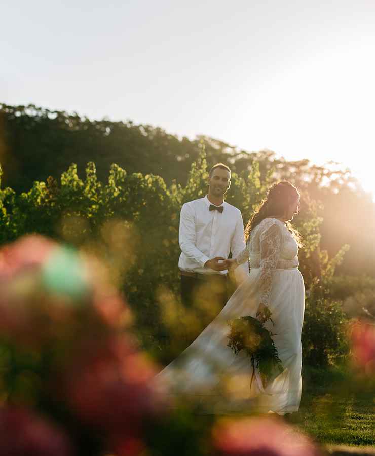 Brett and Karen's Wedding at Bulong Estate Winery