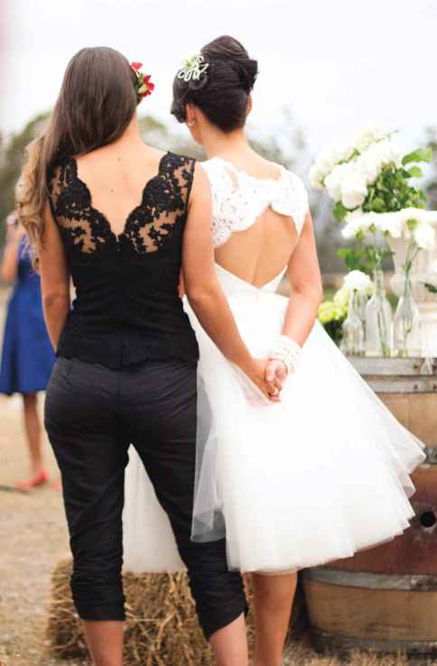 Wedding Dress by Jenet Zaiter at Real Weddings