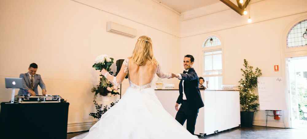 Brigitte and Angus at Abbotsford Convent