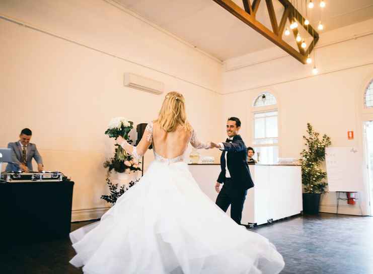 Brigitte and Angus at Abbotsford Convent