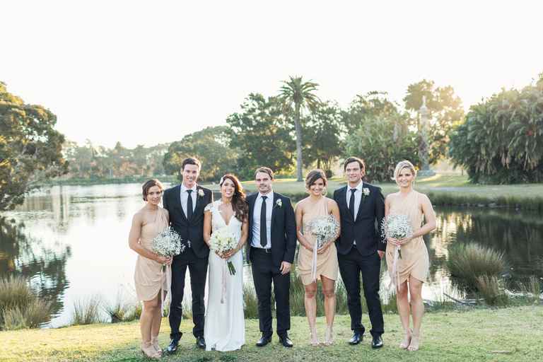 Katherine and Matthew at Centennial Parklands Dining