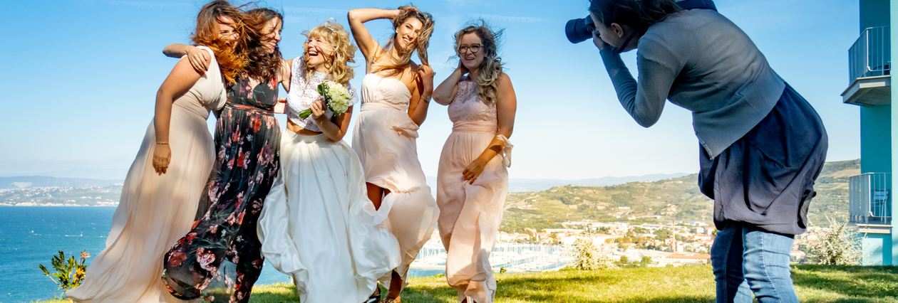 Mismatched Bridal Dress