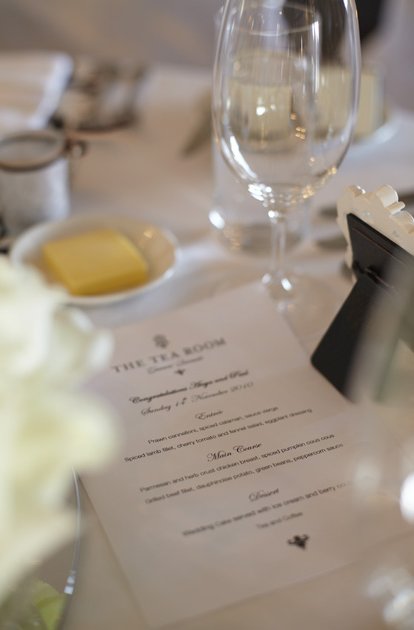 Anya and Paul at The Tea Room, Gunner's Barracks