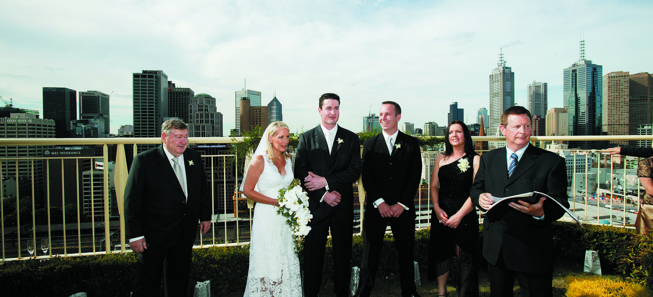 Danielle and Ashley at Langham Hotel