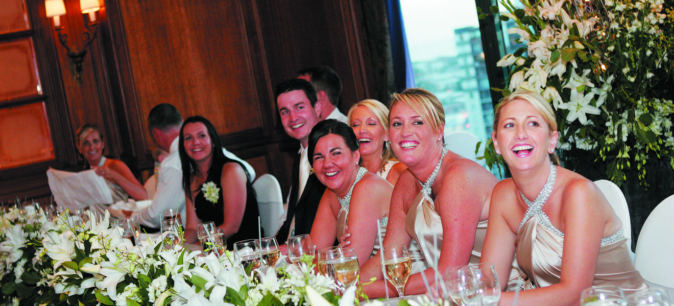 Danielle and Ashley at Langham Hotel