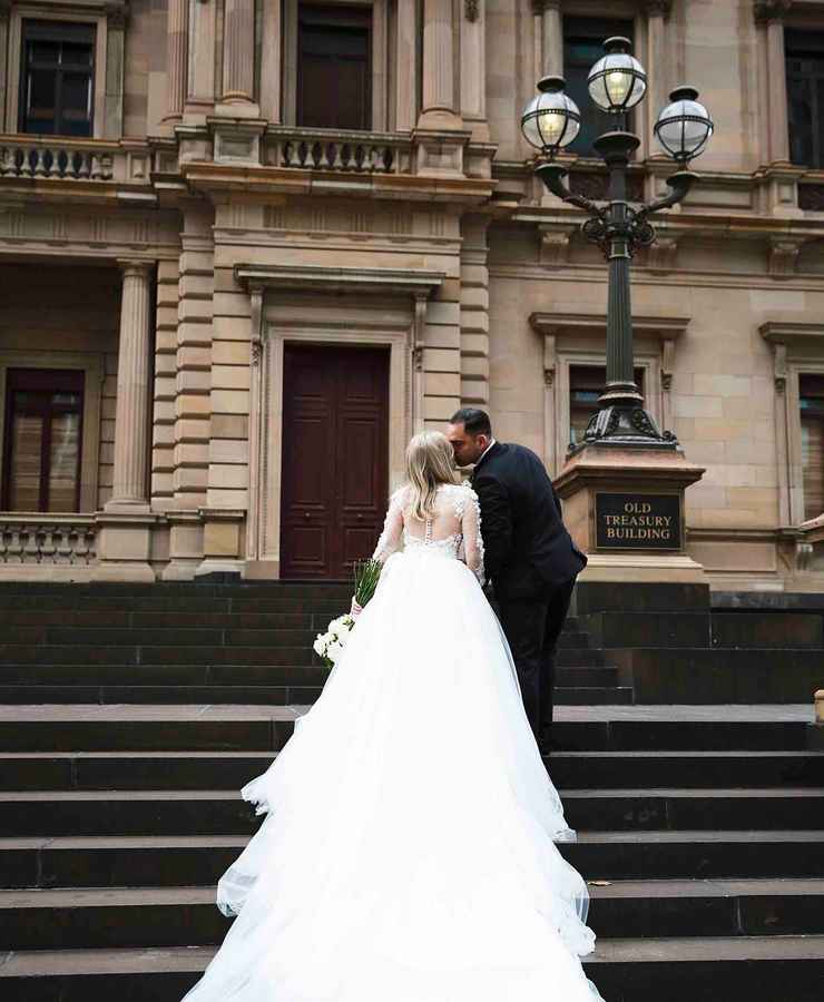 Elizabeth & Glenn Weddings at State Library of Victoria