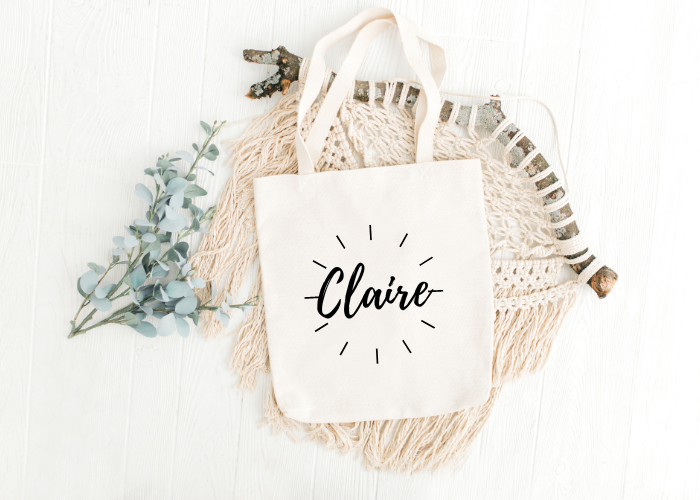 Personalized Tote Bag