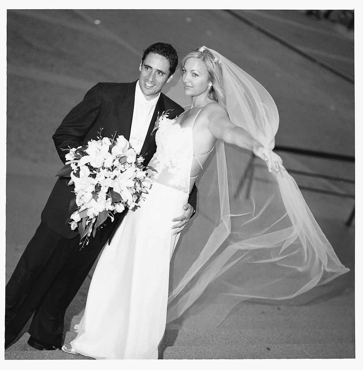 Priscilla and David at Bennelong Lawn, Royal Botanic Gardens