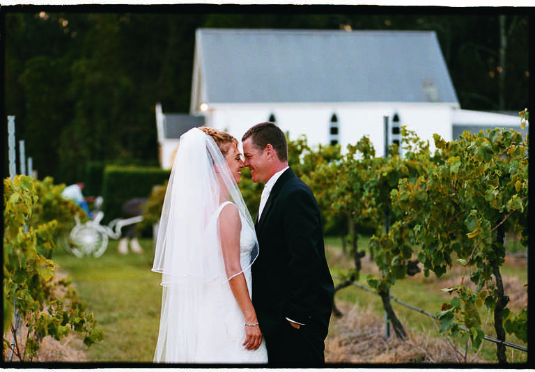 Rebecca and Andrew at Robert's at Peppertree