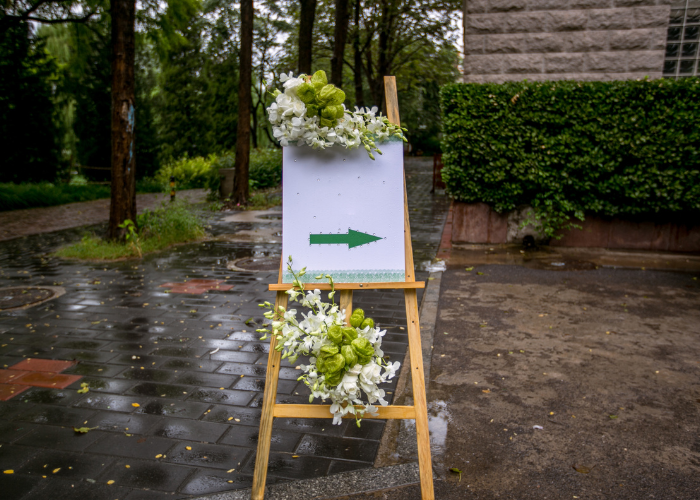 Rainy Wedding Day