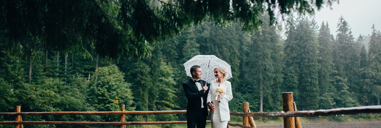 Rainy Wedding Day