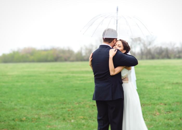 Rainy Wedding Day