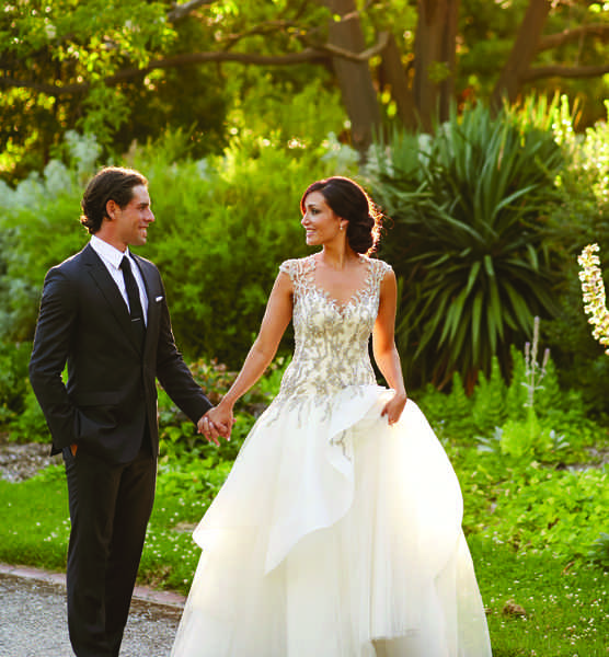 Romi's Elegant Wedding Dress by Mathieu Salem