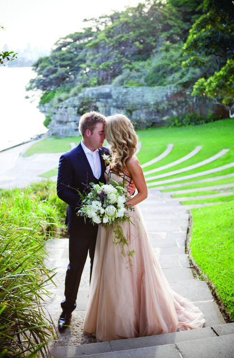 Jessica and Aaron at Gunners’ Barracks