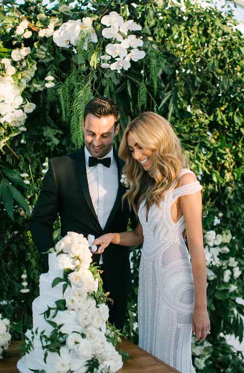 Cake Ceremony - Nadia and James Bartel Wedding at Baie Wines