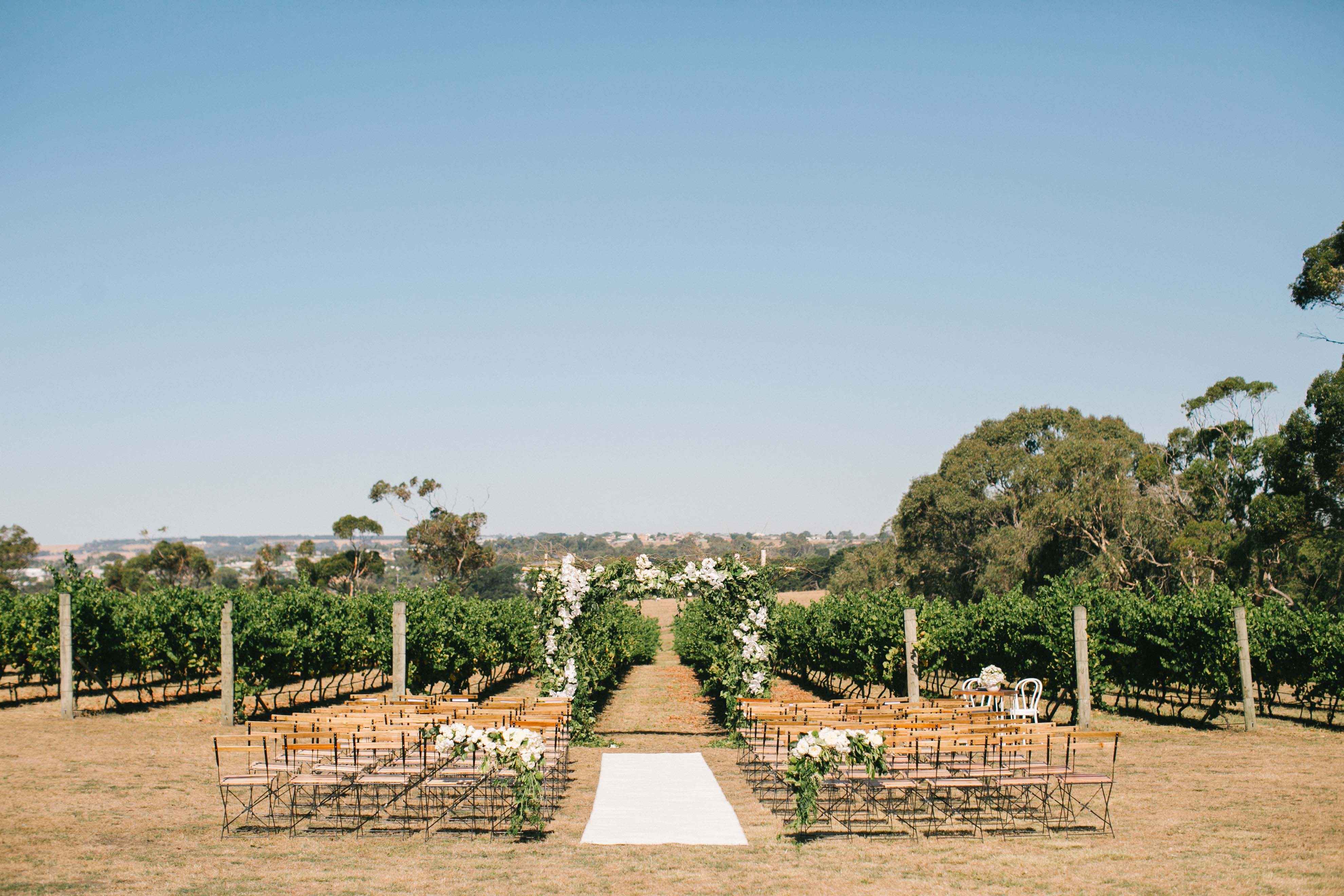 Nadia and James Bartel Wedding at Baie Wines