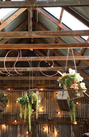 Barn Wedding Venue Roof Design - Nicole & James' Wedding at The Barn The Briars