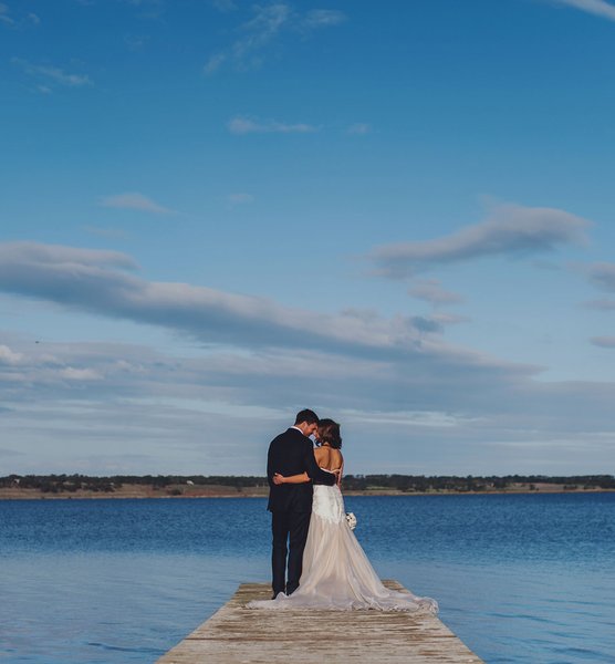 Bree and Anthony at Campbell Point House