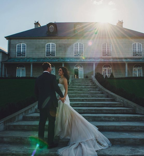 Bree and Anthony at Campbell Point House