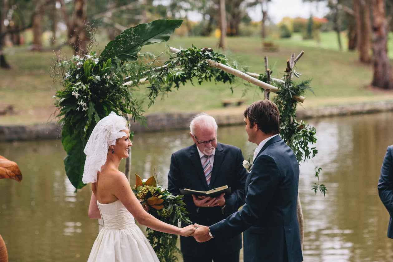 Verity and Nick at Orange Botanic Gardens