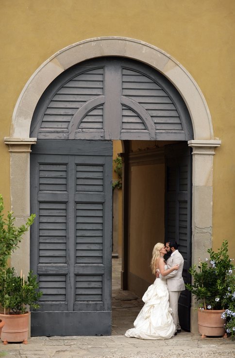 Sarah and Allan at Castello di Tizzano