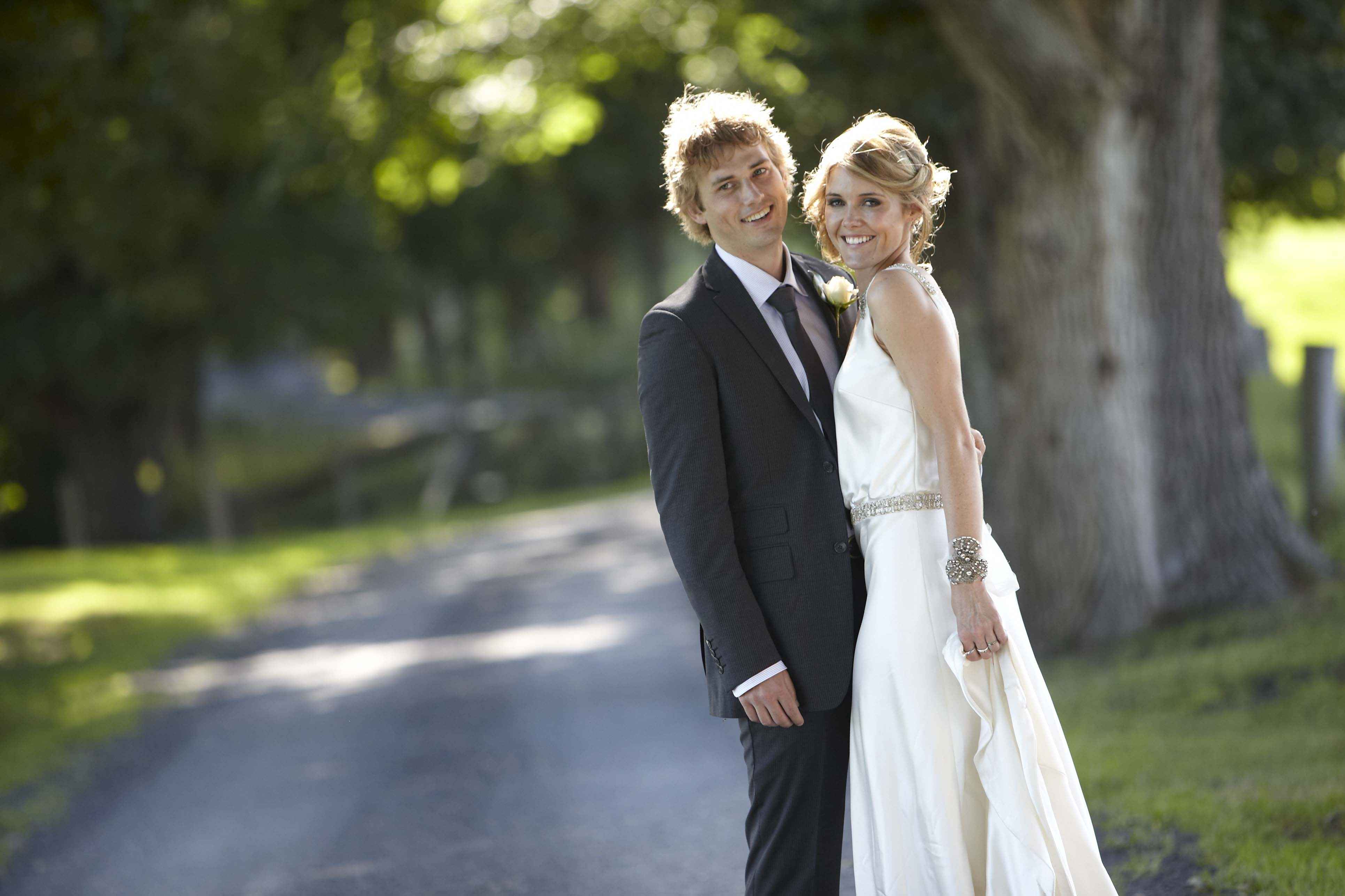 Rebecca and James at Terrara House Estate