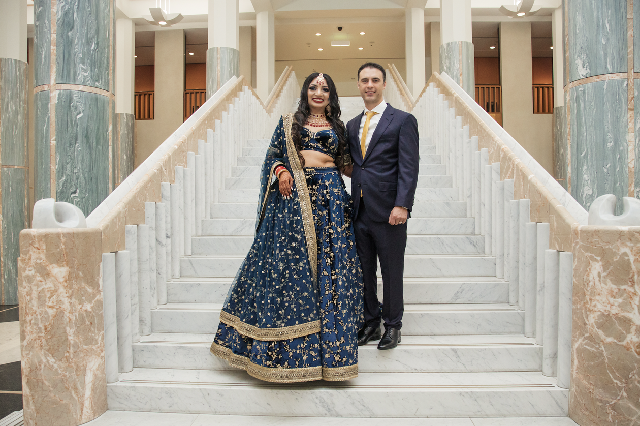 Reena and Andrew's Wedding at The Australian Parliament House