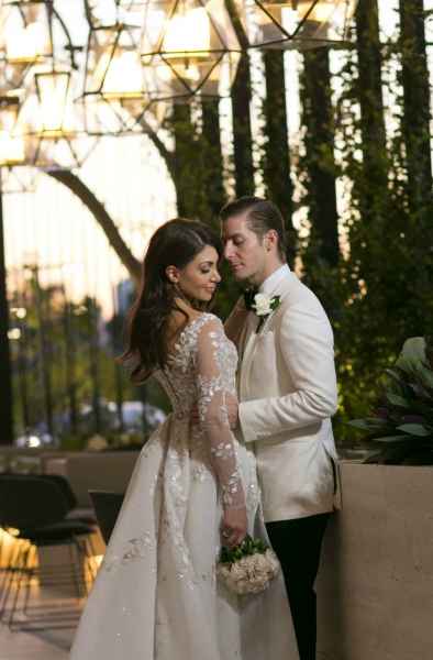 Wedding Dress Made by Paolo Sebastian at Real Weddings