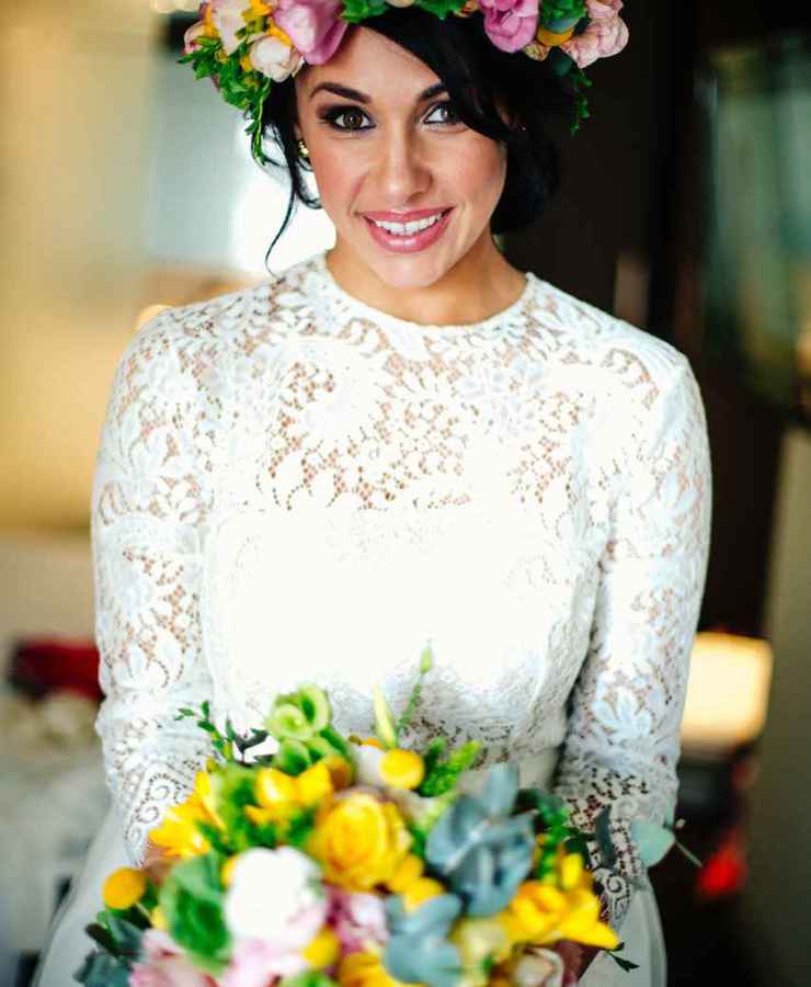 Wedding Dress by Grace Loves Lace at Real Weddings
