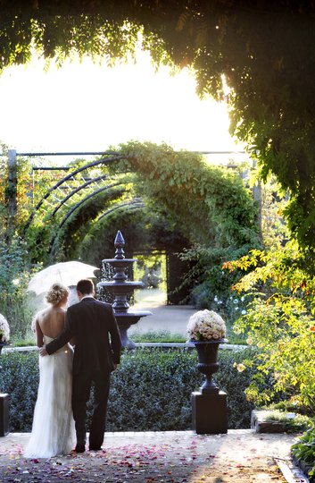 Julie and Alex at Alowyn Gardens