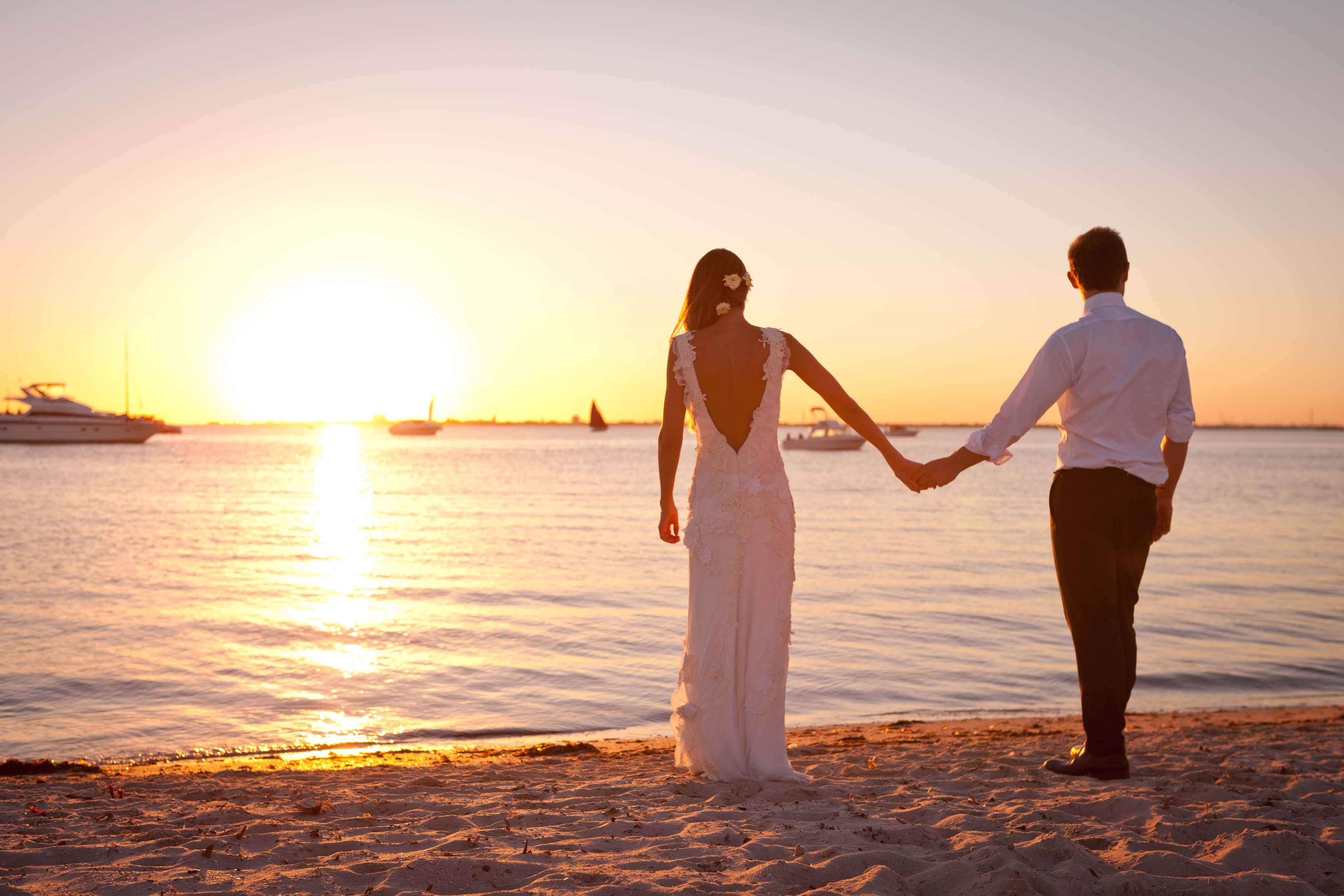 Emily and David at West Beach Bathers Pavilion