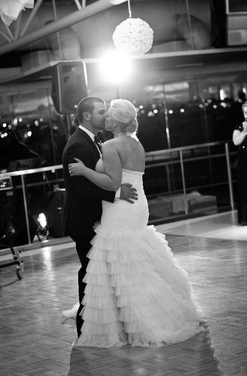 Christina and John at Flemington The Event Centre