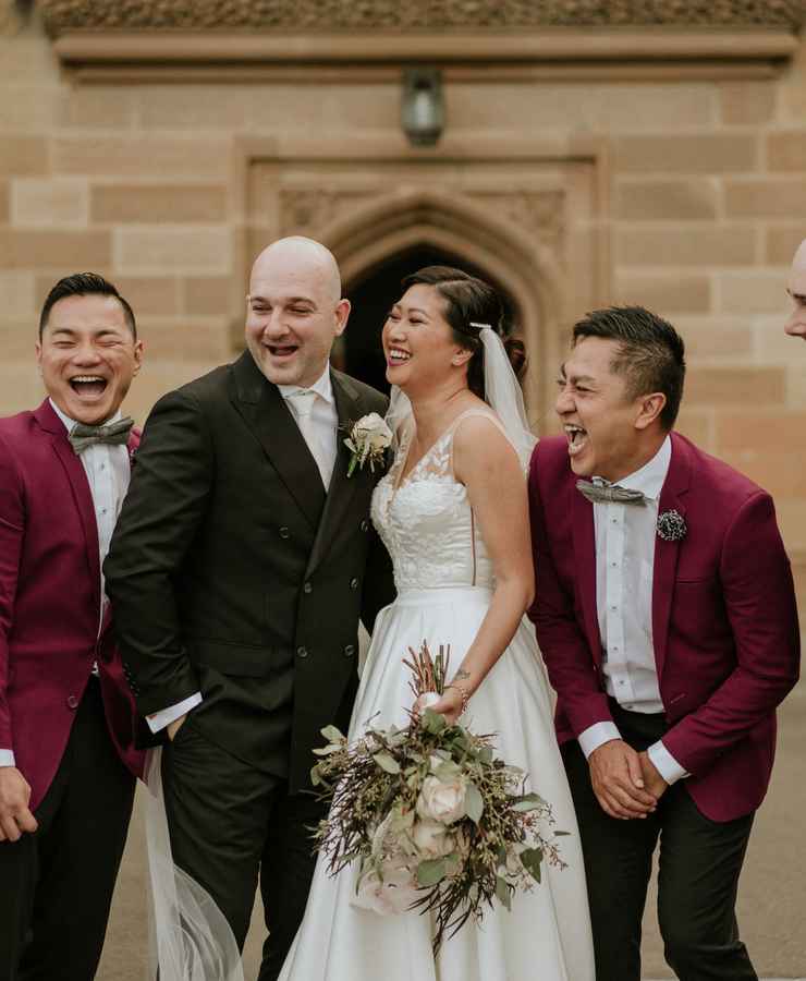 Wedding of Tran & Luke at HostCo Sydney