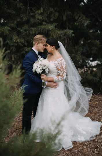 Rachel and Sean at Hotel Kurrajong