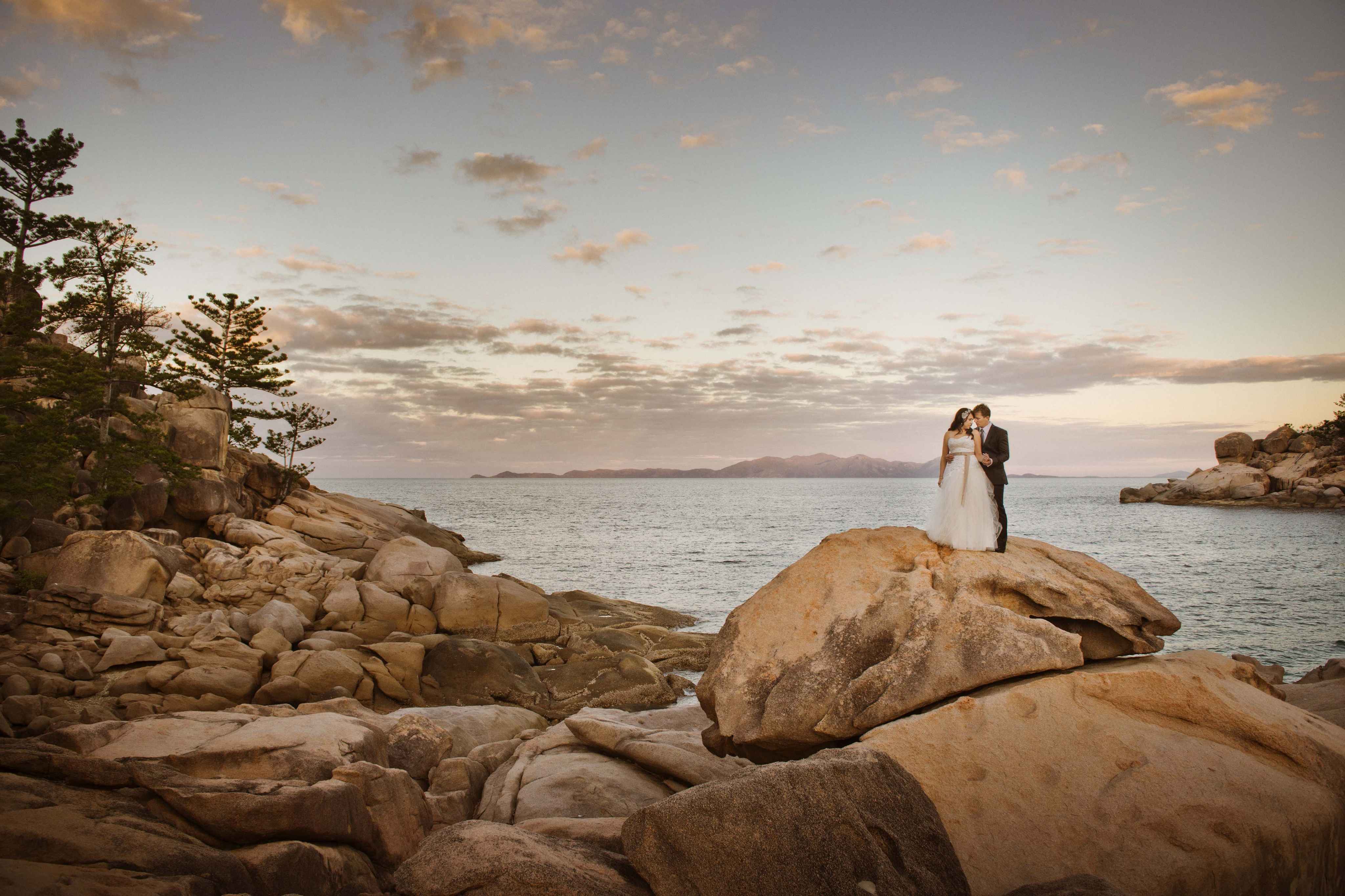 Kristina and Shane at Lotus House, Magnetic Island