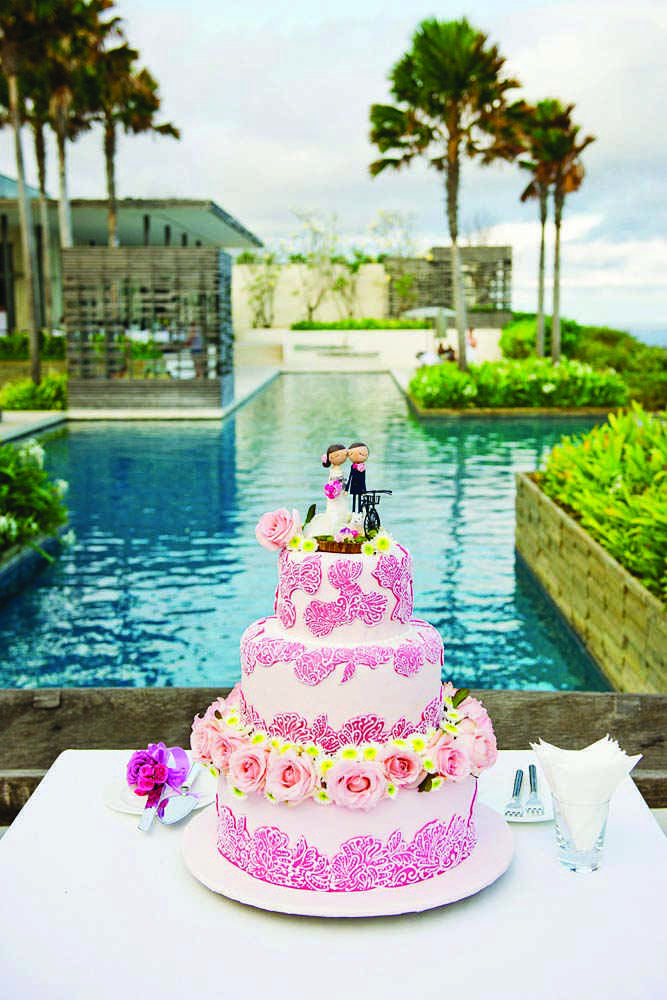 Dorothy and Stanley at Uluwatu Resort