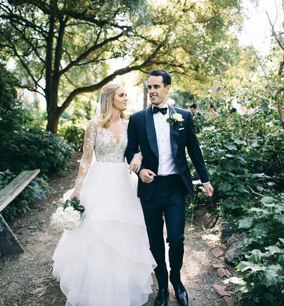 Brigitte and Angus at Abbotsford Convent