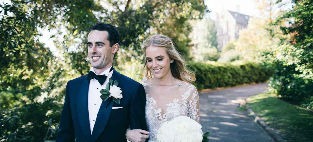 Brigitte and Angus at Abbotsford Convent