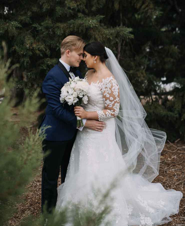 Rachel and Sean at Hotel Kurrajong