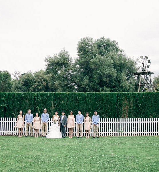 Alice and Kien at Mansion Hotel & Spa at Werribee Park