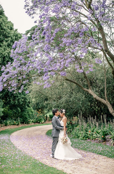 Alice and Kien at Mansion Hotel & Spa at Werribee Park