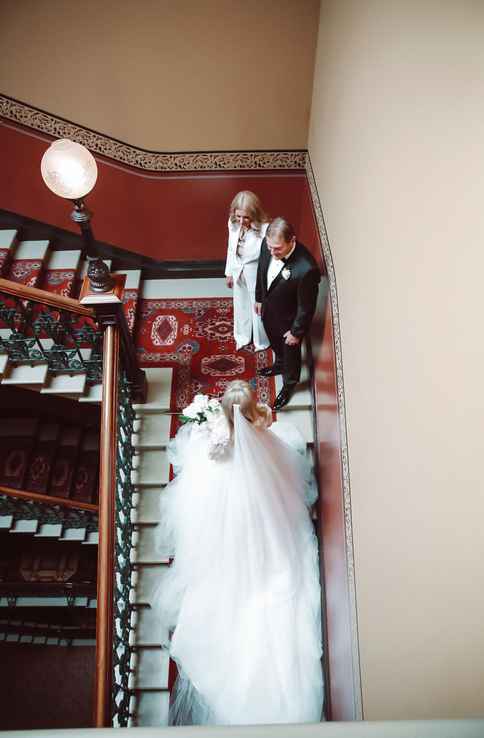 Elizabeth & Glenn at State Library of Victoria